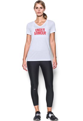 Under Armour   UA Threadborne Train Wordmark V-Neck