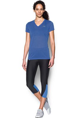 Under Armour   UA Threadborne Train Pointelle V-Neck