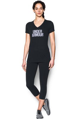 Under Armour   UA Threadborne Train Wordmark V-Neck