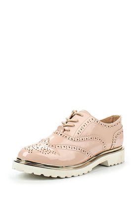 LOST INK  HALLE BROGUE FLAT SHOE